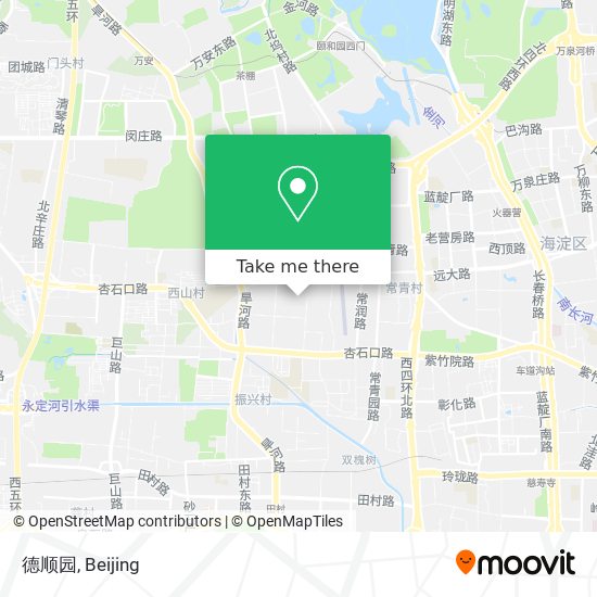 德顺园 map