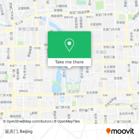 延庆门 map