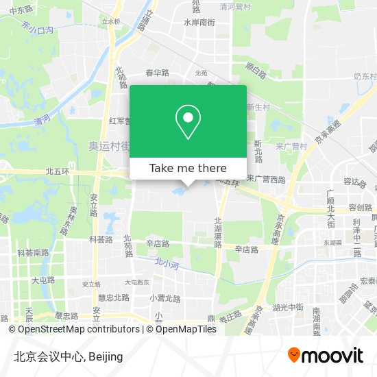 北京会议中心 map