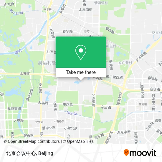 北京会议中心 map