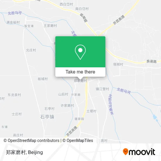 郑家磨村 map