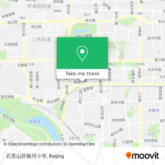 石景山区银河小学 map