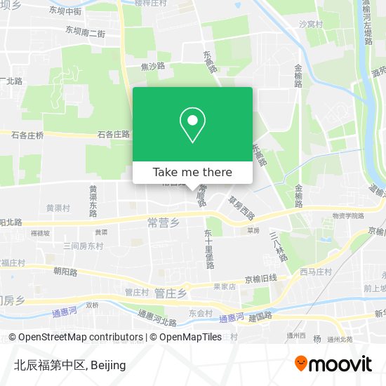 北辰福第中区 map