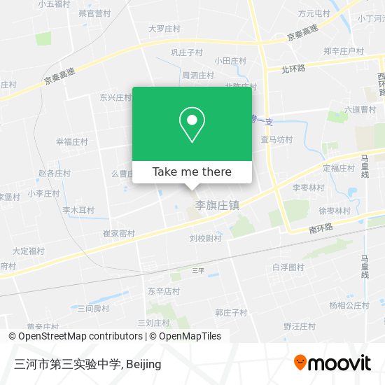 三河市第三实验中学 map