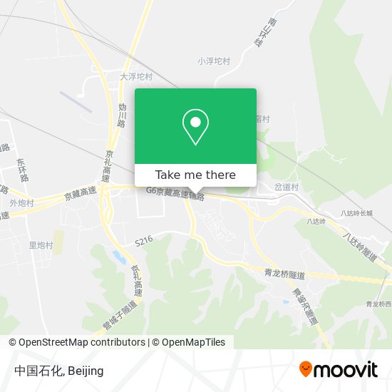 中国石化 map