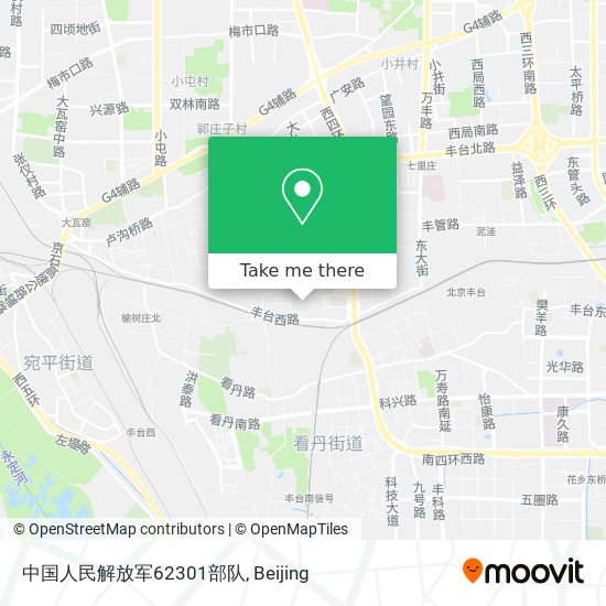 中国人民解放军62301部队 map