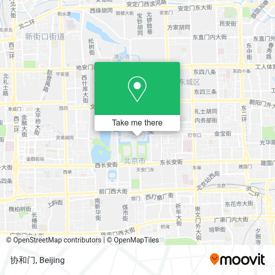 协和门 map