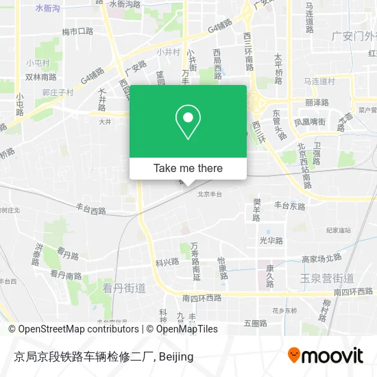 京局京段铁路车辆检修二厂 map