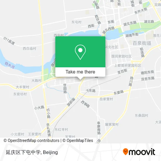 延庆区下屯中学 map