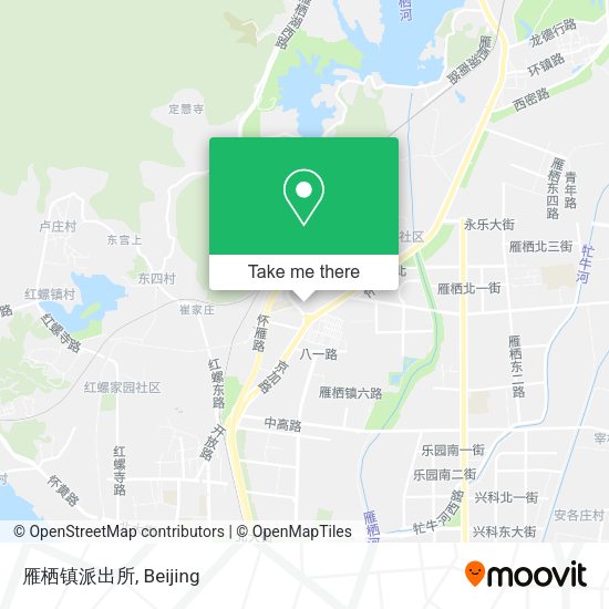 雁栖镇派出所 map
