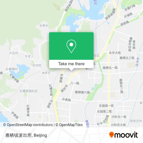 雁栖镇派出所 map