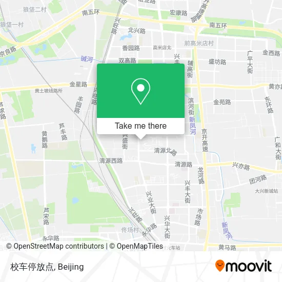 校车停放点 map