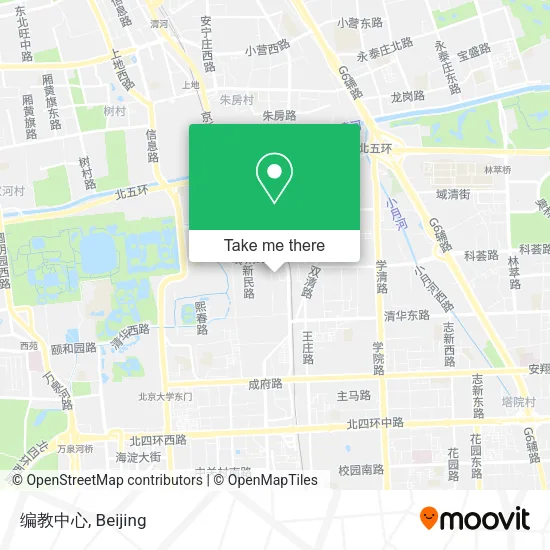 编教中心 map