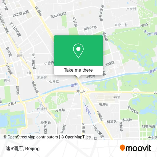 速8酒店 map