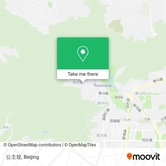 公主坟 map