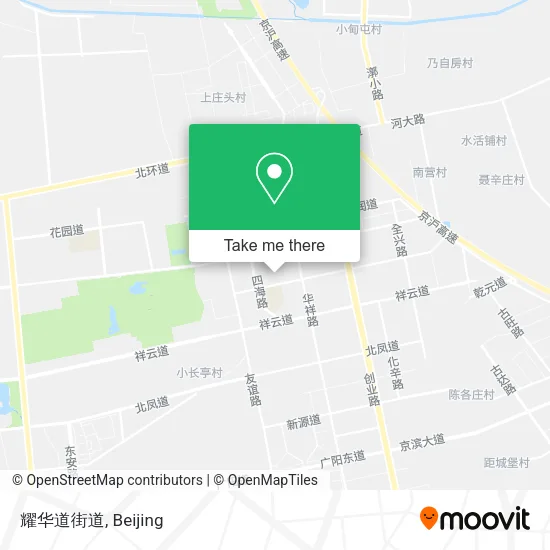 耀华道街道 map