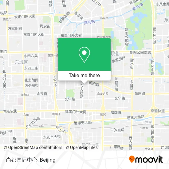 尚都国际中心 map