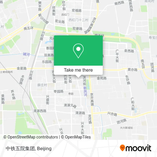 中铁五院集团 map