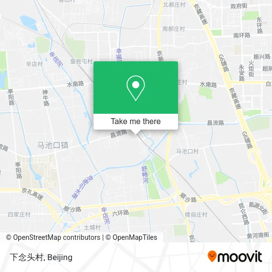 下念头村 map