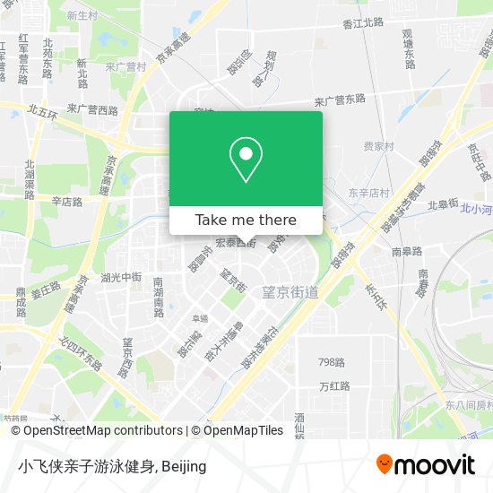 小飞侠亲子游泳健身 map