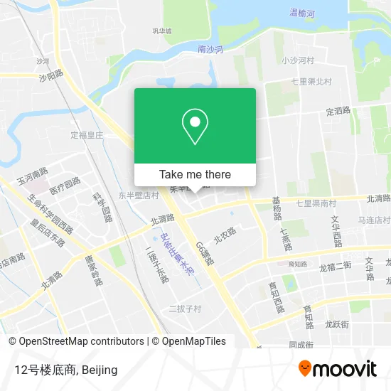 12号楼底商 map