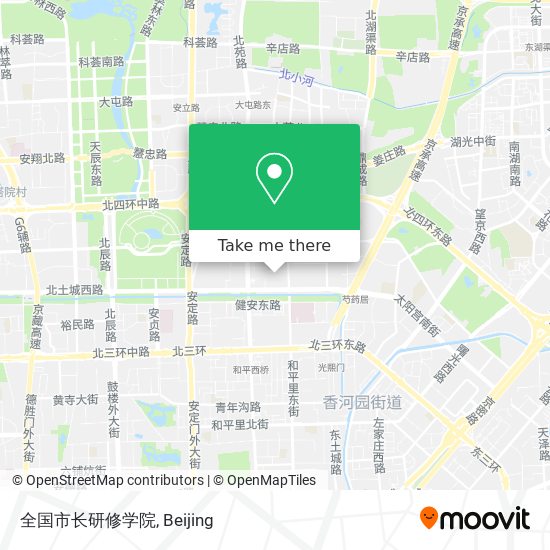 全国市长研修学院 map