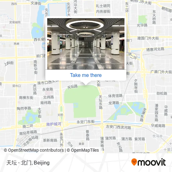 天坛 - 北门 map