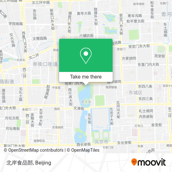 北岸食品部 map
