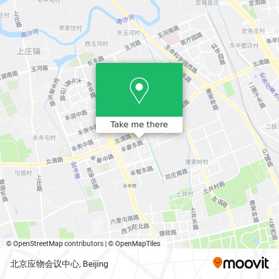 北京应物会议中心 map