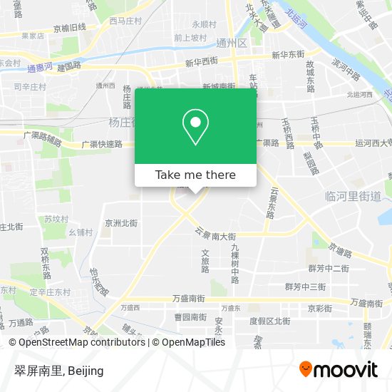 翠屏南里 map