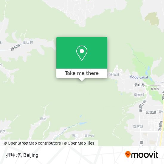 挂甲塔 map