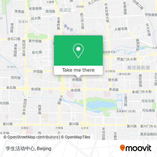 学生活动中心 map