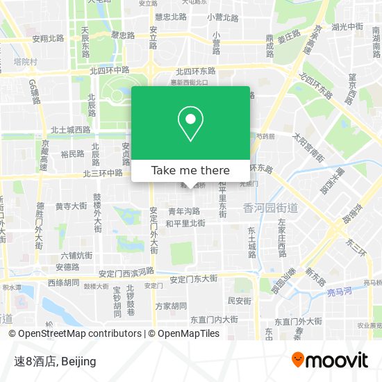 速8酒店 map