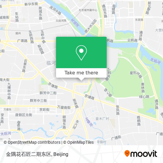 金隅花石匠二期东区 map