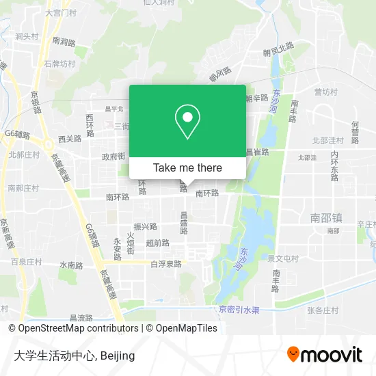 大学生活动中心 map