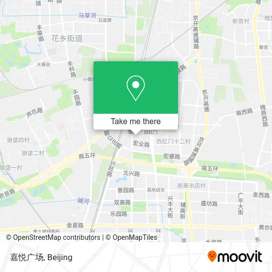 嘉悦广场 map