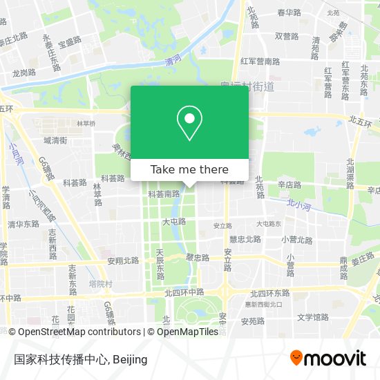 国家科技传播中心 map