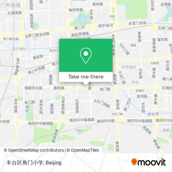丰台区角门小学 map
