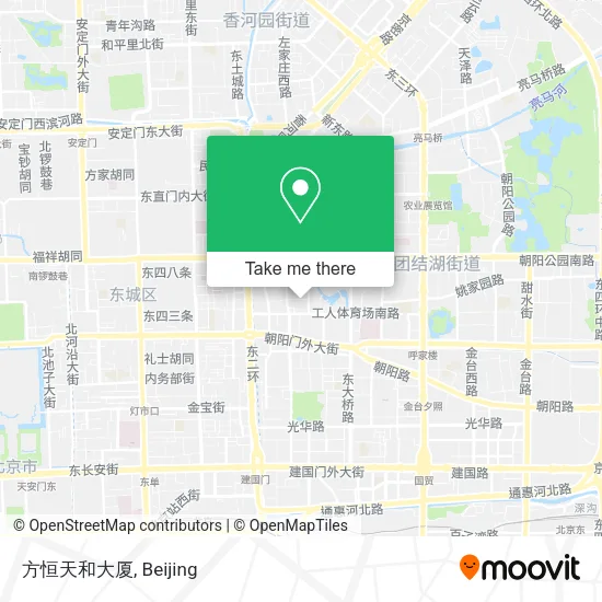 方恒天和大厦 map