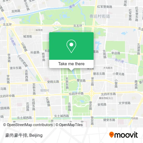 豪尚豪牛排 map