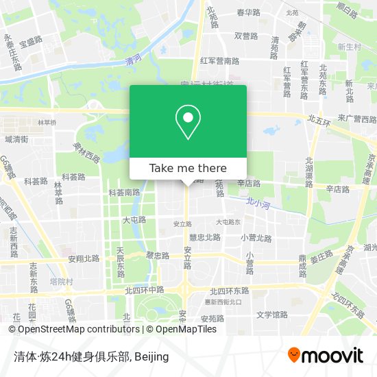 清体·炼24h健身俱乐部 map
