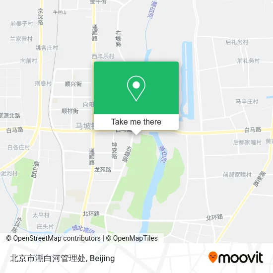 北京市潮白河管理处 map