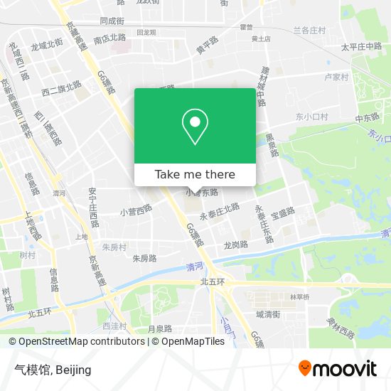 气模馆 map