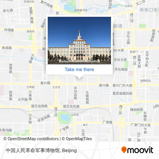 中国人民革命军事博物馆 map