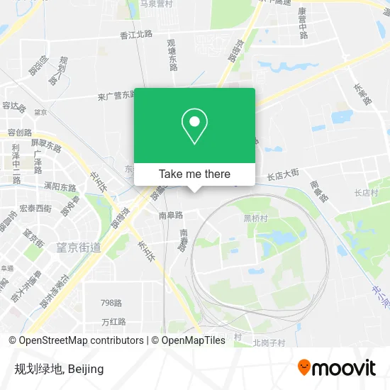 规划绿地 map