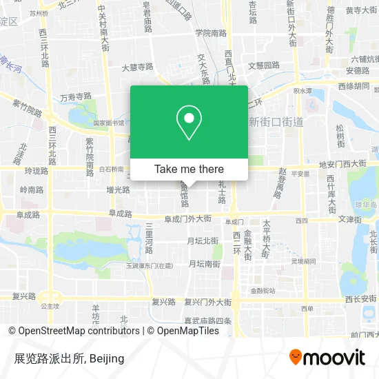 展览路派出所 map