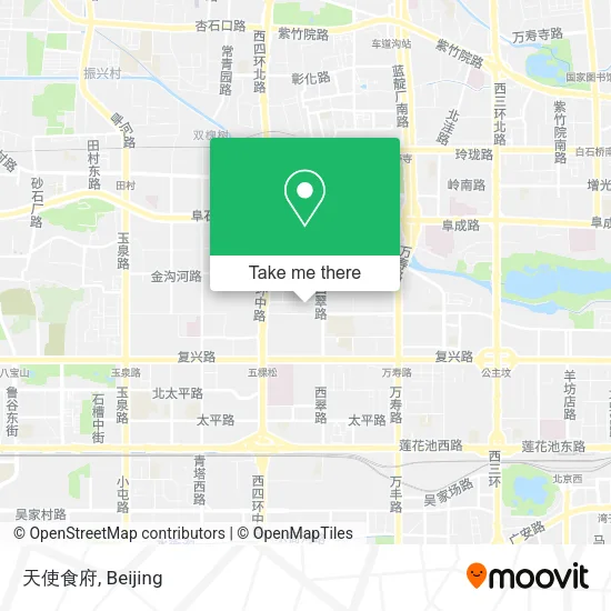 天使食府 map