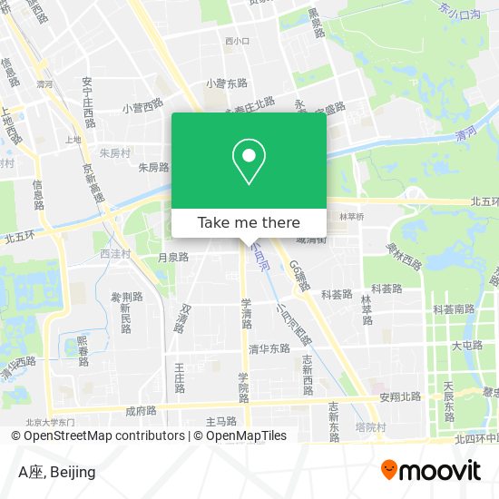 A座 map