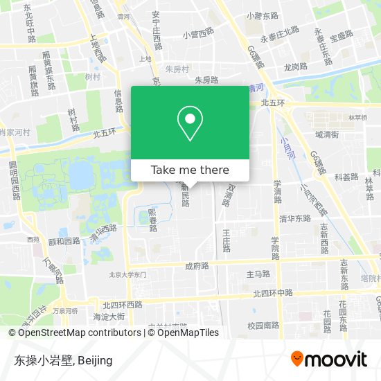 东操小岩壁 map