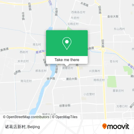 诸葛店新村 map